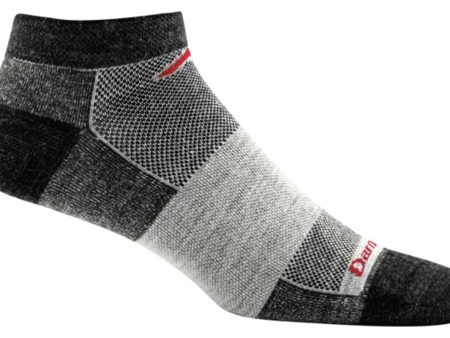 Darn Tough No Show Light Sock Charcoal Supply