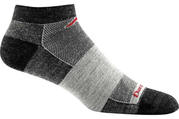 Darn Tough No Show Light Sock Charcoal Supply