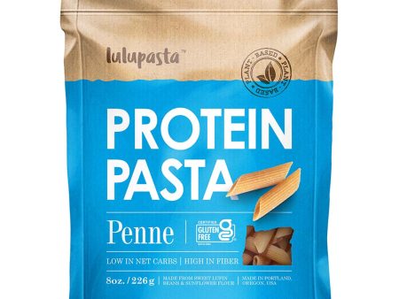 Penne Protein Pasta - 19g Protein & 4g Net Carb, Lupin Pasta, Keto Pasta, Gluten Free, 8 oz. Online Sale