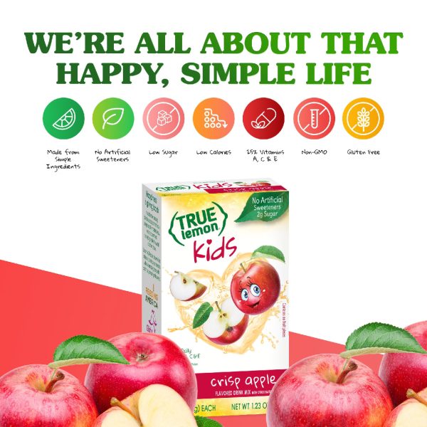 True Lemon Kids Crisp Apple Online now