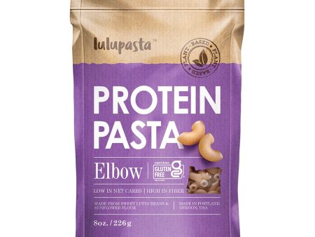 Elbow Protein Pasta - 19g Protein & 4g Net Carb, Lupin Pasta, Keto Pasta, Gluten Free, 8 oz. Sale