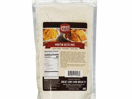 Muffin Keto Mix - 5g Net Carb, Easy Bake, High Fiber & Protein, Non-GMO Online now