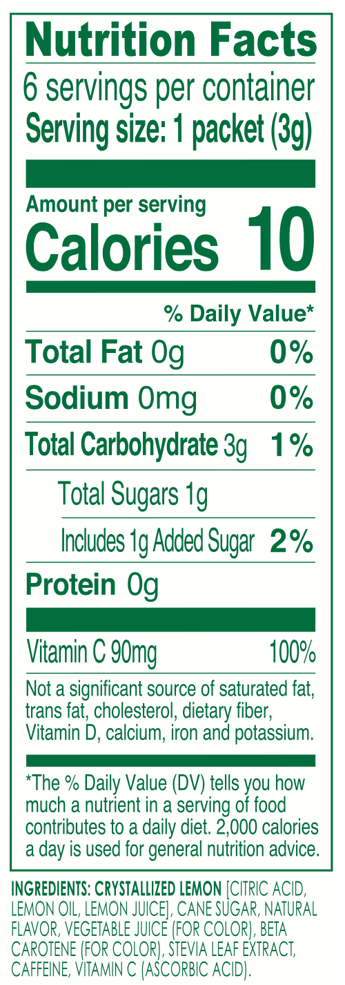 True Lemon Energy Tropical Punch Discount