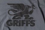 GRIFFS Classic Tee Dark Gray Supply