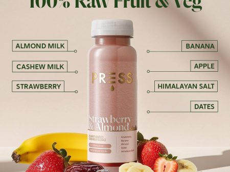 Strawberry & Almond Shake 250ml Cheap