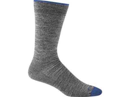 Darn Tough Solid Crew Sock Grey Fashion