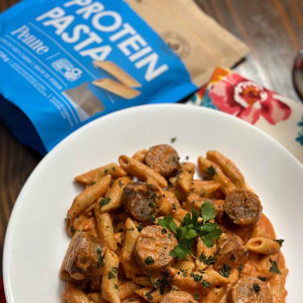 Penne Protein Pasta - 19g Protein & 4g Net Carb, Lupin Pasta, Keto Pasta, Gluten Free, 8 oz. Online Sale