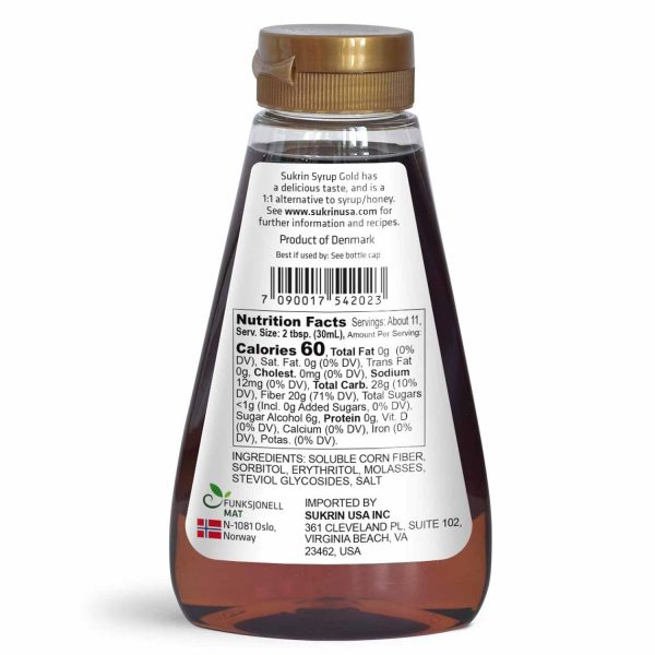 Keto Honey Alternative - 2g Net Carb, Non-GMO, Rich & Thick, 450g on Sale