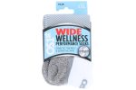 OS1st WP4 Wellness Performance No Show Socks Wide White For Cheap