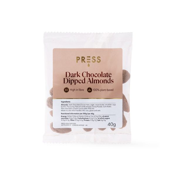 Dark Chocolate Dipped Almonds For Discount