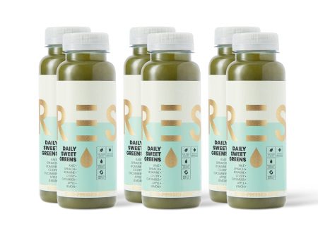 6 x Daily Sweet Greens 250ml Online now