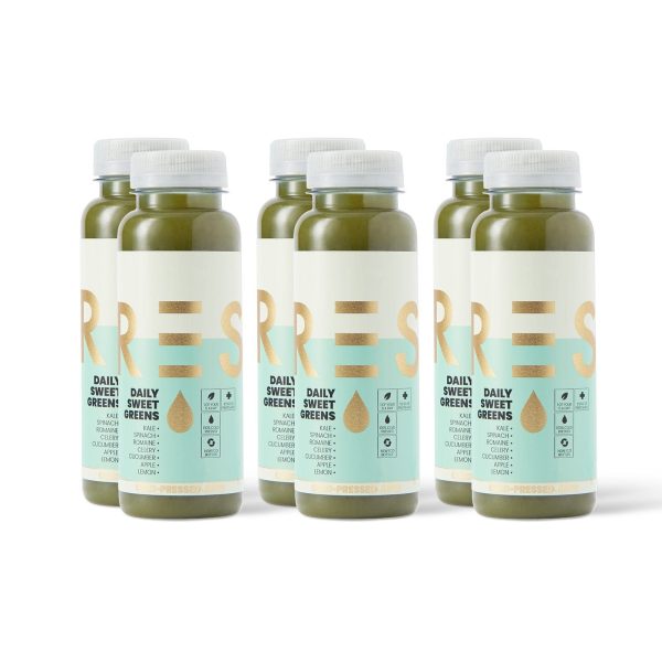 6 x Daily Sweet Greens 250ml Online now