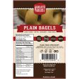 Plain Bagel - 0g Net Carb, High in Protein, High Fiber, Non-GMO For Discount