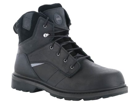 Hoss Carson 6  Composite Toe Boot Black Supply