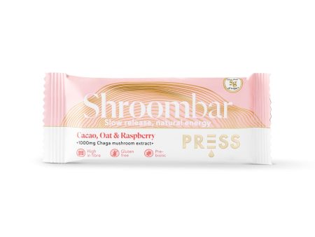 Cacao, Oat & Raspberry Shroombar Fashion