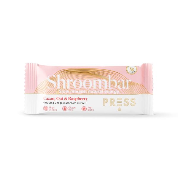 Cacao, Oat & Raspberry Shroombar Fashion