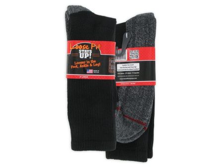 Socks Loose Fit Crew Black For Sale