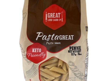 Penne Low Carb Pasta - Keto-Friendly, High in Protein, Made in Italy, 8oz. Online