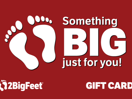 2BigFeet Physical Gift Card Cheap