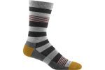 Darn Tough Oxford Crew Sock Gray Stripe For Cheap