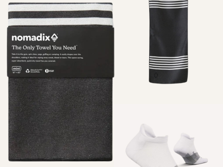 Golf Socks & Mini Towel Bundle Hot on Sale